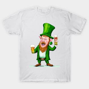 St Patrick's Day Leprechaun T-Shirt